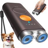 Saigain dog bark deterrent front view, compact humane trainer for walks.