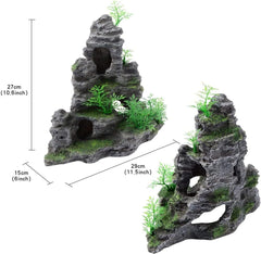 Saim rock cave aquarium decoration adds realistic habitat and shelter