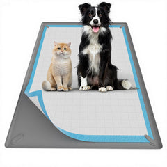 SAKAKI pee pad holder with magnetic corners locks pads during play for mess-free use