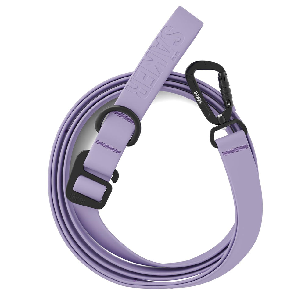 SÄKER Kelp leash waterproof close-up showing durable material for all-weather walks