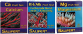 Salifert Alkalinity Calcium Magnesium Combo Test Kit packaging showing all-in-one aquarium test solution for accurate water testing