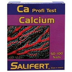 Salifert Alkalinity Readout with color change demonstrating precise results for reef tanks and reliable monitoring