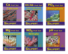Salifert Master Reef Testing Kit main image: six essential reef tank tests for reliable water parameters.