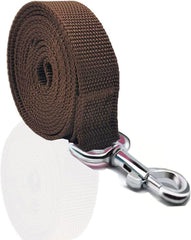 SALO nylon dog leash 8ft length emphasizes extra room for sniffing during hikes