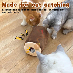 Salodal cat toy mouse squeaky sounds motivate paw-chasing and engagement.