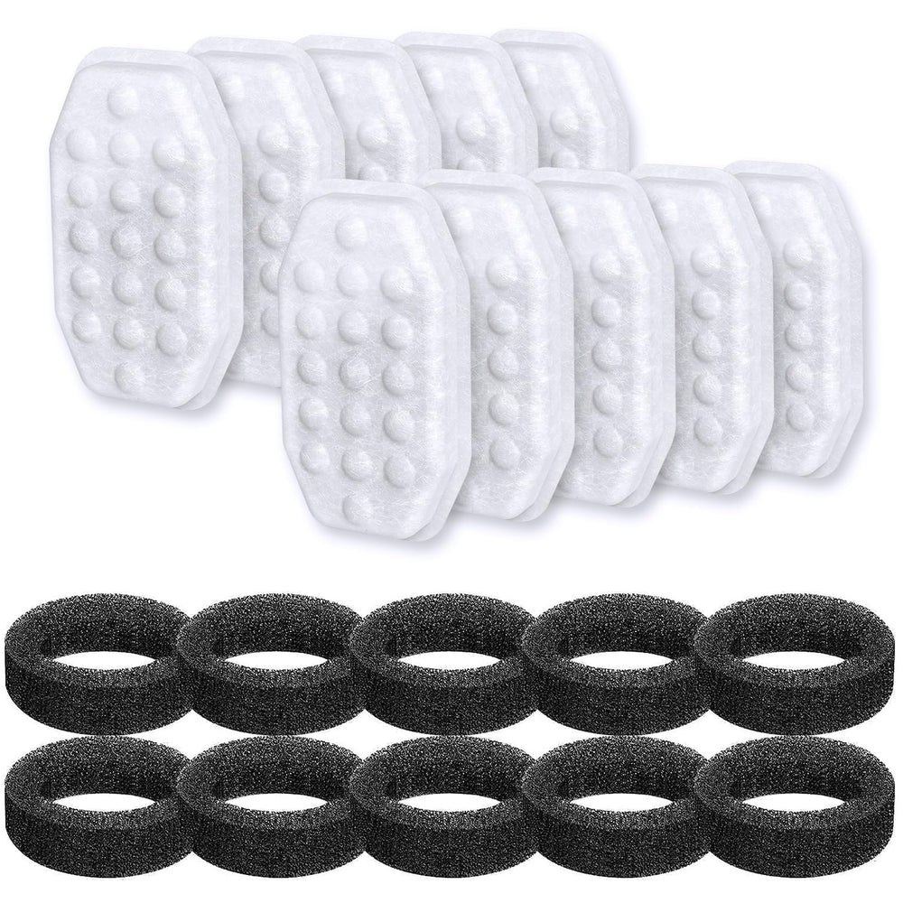 Samanija replacement filter pack for cat fountains delivers cleaner water.