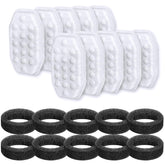 Samanija replacement filter pack for cat fountains delivers cleaner water.