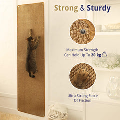 SANDPEAK Cat Wall Climber laid on floor for versatile placement.