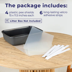 SANDPEAK litter box cover 15x11.5 inches showing privacy panel