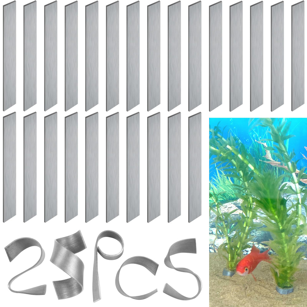 SANJHFF aquarium plant weights close-up showing sturdy anchors for secure anchoring.