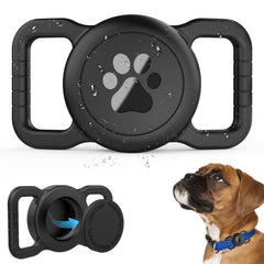 SANKALA Airtag Dog Collar Holder 360 coverage demonstrates durable pet tracking