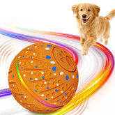 Sankell interactive dog ball rolling action engages dogs.