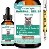 SANTKOL hairball treatment liquid bottle ready for cat hairball relief