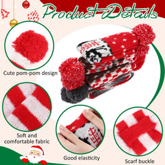 Sanwuta soft polyester dog scarf delivers breathable warmth for daily outings.