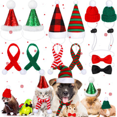 Sanwuta holiday pet costume set 12pc — festive outfits for small animals