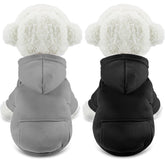 SATINIOR winter dog hoodie with pocket keeps small dogs warm during chilly walks
