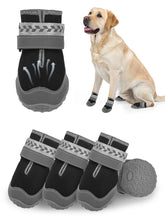 SCENEREAL anti-slip dog shoes large dogs paw-protection on rugged terrain keeps paws safe