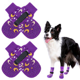 SCENEREAL anti-slip dog socks with top grip for secure indoor footing