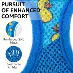 SCENEREAL chest girth measurement guide for proper harness fit