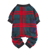 SCENEREAL dog pajamas show soft fleece warmth for daily lounging.