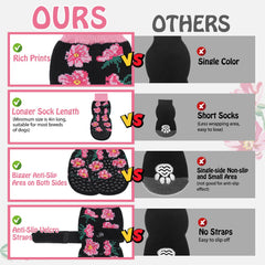 SCENEREAL adjustable strap and anti-fall design keeps socks securely in place.
