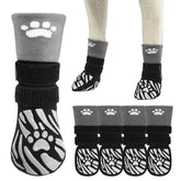 SCENEREAL dog socks XS with non-slip bottom for better floor traction
