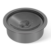 SCHITEC no-spill dog water bowl front view for mess-free drinking