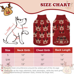 SCIROKKO sweater back view shows leash opening for easy outdoor walks.