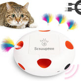 Scsuupoee interactive cat toy front view for indoor play and hunting instincts.