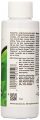Seachem Flourish label closeup highlights micro-elements supporting plant health.