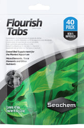 Seachem Flourish Tabs placed in gravel bed promote root growth and nutrient delivery