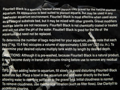Seachem Flourite Black gravel closeup highlighting its porous texture for stable nutrient binding.