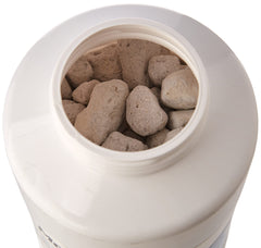 Close-up of Seachem Matrix Bio Media surface highlighting porosity for biofiltration