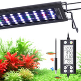 Seaoura Aquarium LED Light full spectrum supports healthy plant growth and vibrant fish colors.