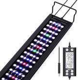 SEAOURA aquarium light full-spectrum panel promotes vibrant fish colors and healthy freshwater ecosystems.