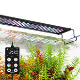 Seaoura aquarium light full-spectrum LED provides even coverage for vibrant tank lighting