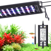 SEAOURA LED aquarium light 12-18inch setup with even full spectrum for tanks