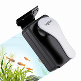 SEAOURA magnetic aquarium glass cleaner inner brush removes algae on tank walls for a clearer tank.