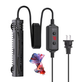 SEAOURA small aquarium heater setup with compact design for 1-6 gallon tanks.