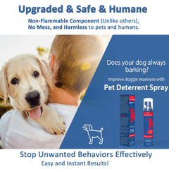 SeasonFit spray nozzle demonstrates easy one-button operation for quick behavior interruption.