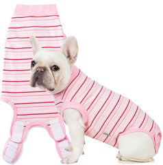Sebidtco Recovery Suit for Dogs soft fabric close-up for gentle post-surgery comfort.