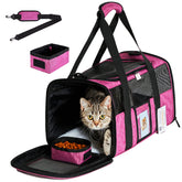 SECLATO cat carrier top open design for easy access and better airflow