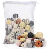 Segarty 12in1 bio media ceramic rings for enhanced biofiltration and water clarity.