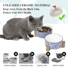 Selamica wide-mouth bowls designed for easy, spill-free feeding