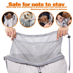 SENIOR BUDDAY dog carrier sling compact design fits urban adventures for pets up to 20 lbs.