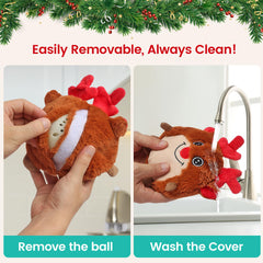 Senneny ball bounce mode promotes spontaneous energetic play