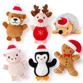 Senneny Christmas catnip toy set Reindeer plush for interactive play and festive fun.