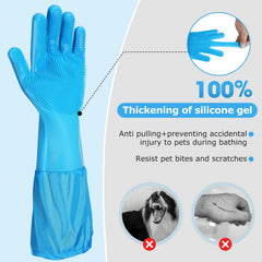 Senquoyn dog gloves offer heat resistance and quick sanitization between uses.
