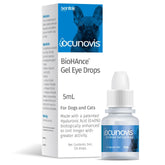 Sentrx Ocunovis bottle-dispense-easy helps fast lubrication for pets' eyes.