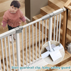 senylanhxy triangle-foot-in-use shows non-slip base improving gate stability